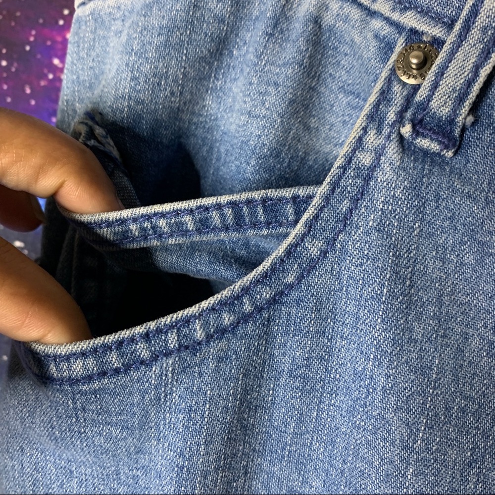 Liz & Me-Elastic Waist Cropped Jeans size 4 Petite - Picture 5 of 11